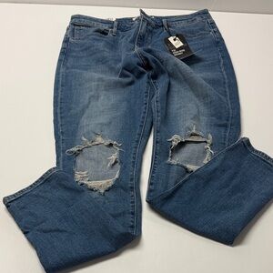 Levi's Blue High-Rise Skinny Jeans